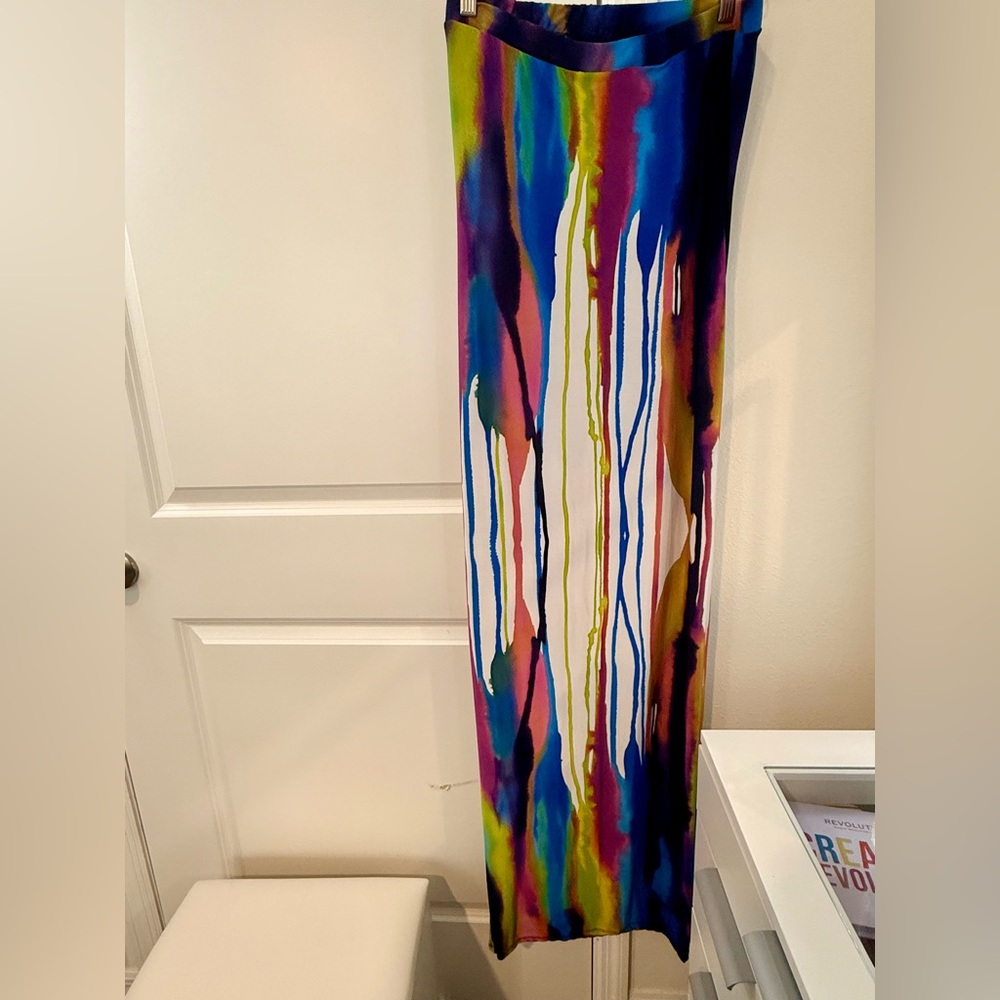 Fashion Nova Multicolor Maxi Dress